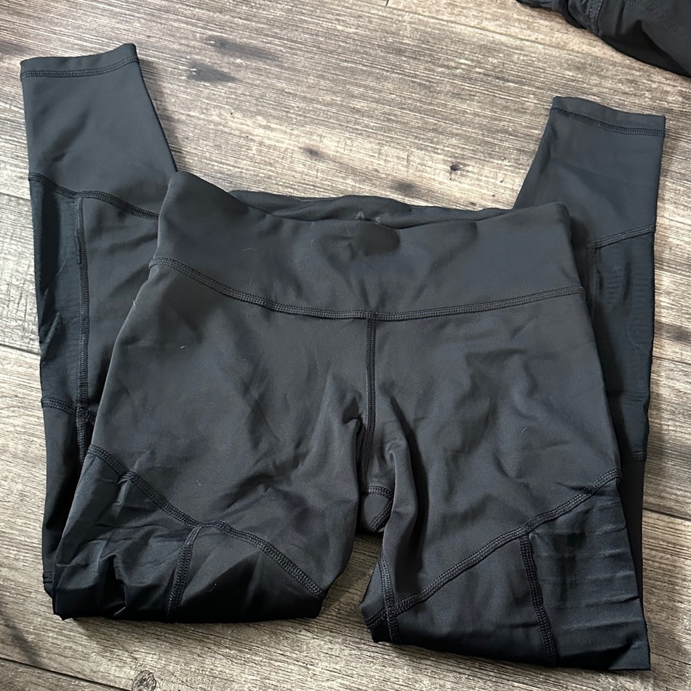 Reebok Charcoal Gray Leggings